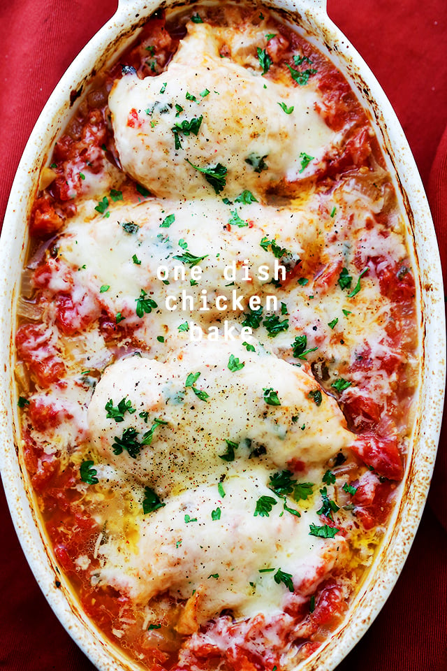 One Dish Chicken Bake Recipe | Diethood