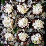 Crab Stuffed Mushrooms Recipe | Easy Mushroom Appetizer
