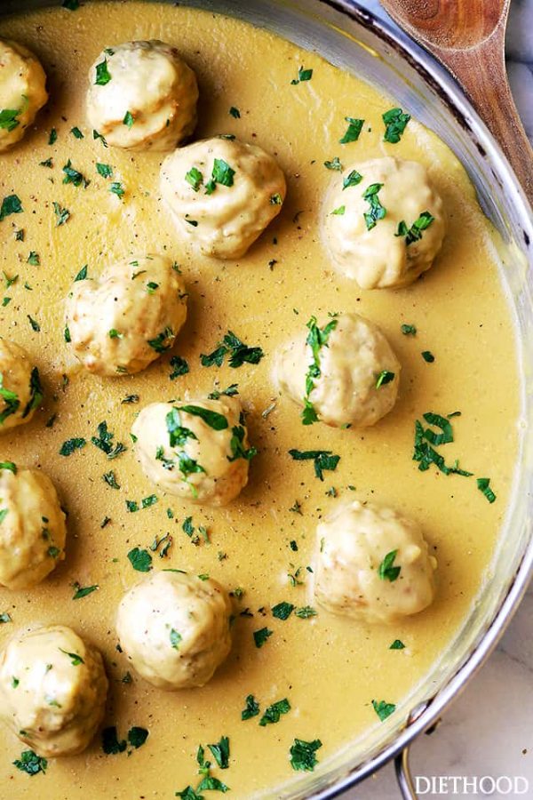 Turkey Swedish Meatballs Recipe Diethood