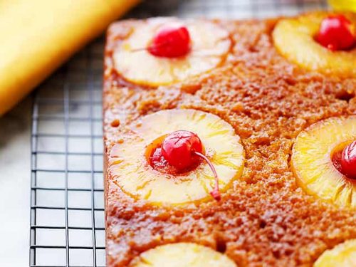 Easy Pineapple Upside-down Cake - Yoga of Cooking