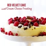 Red Velvet Cake with Cream Cheese Frosting Recipe