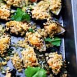 Roasted Mussels with Garlic-Butter Crumbs | Easy Mussels Recipe