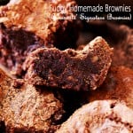 Fudgy Homemade Brownies {Croissants' Signature Brownies}