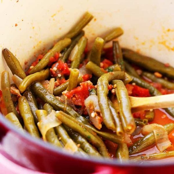 Green Beans and Tomatoes Recipe | Easy Green Bean Recipe