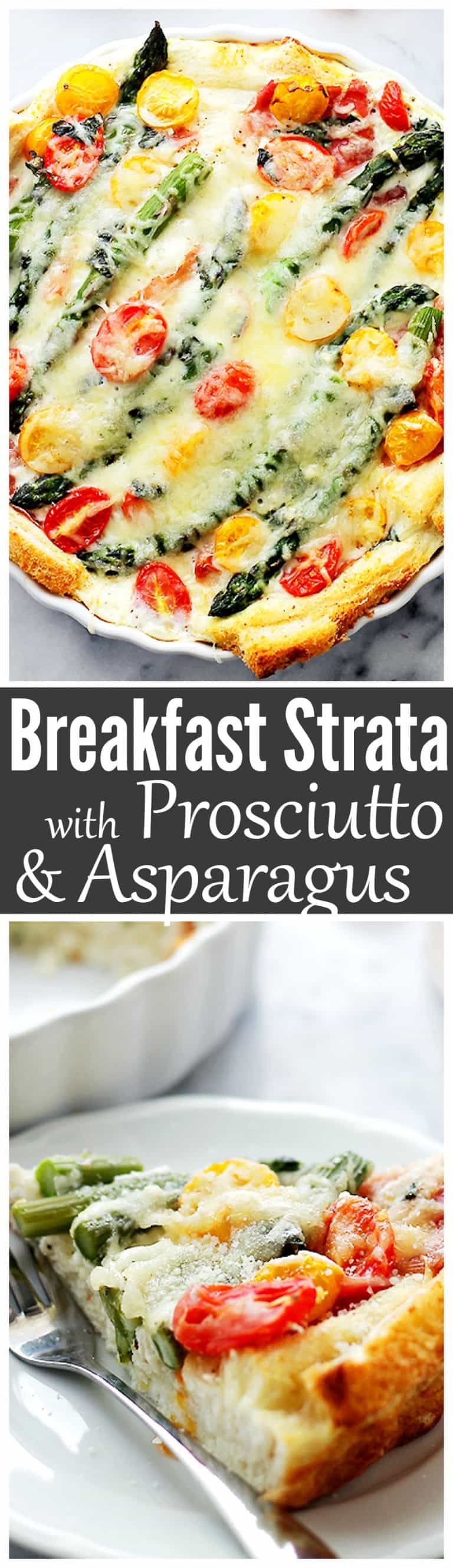 Easy Overnight Breakfast Strata | Diethood