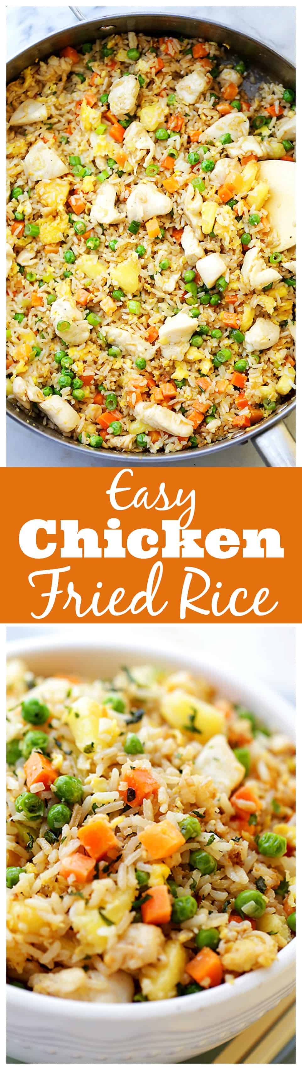 Easy Chicken Fried Rice Recipe | Diethood