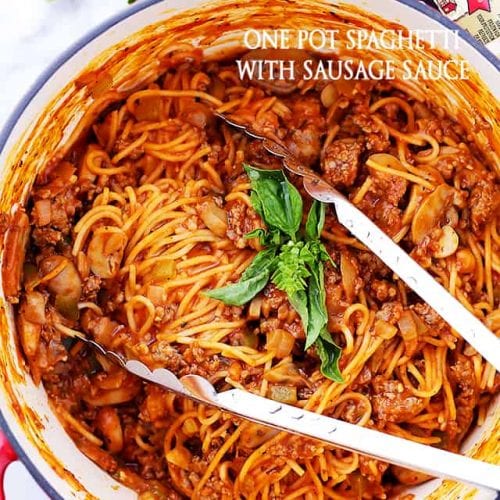 One Pot Spaghetti - Recipe