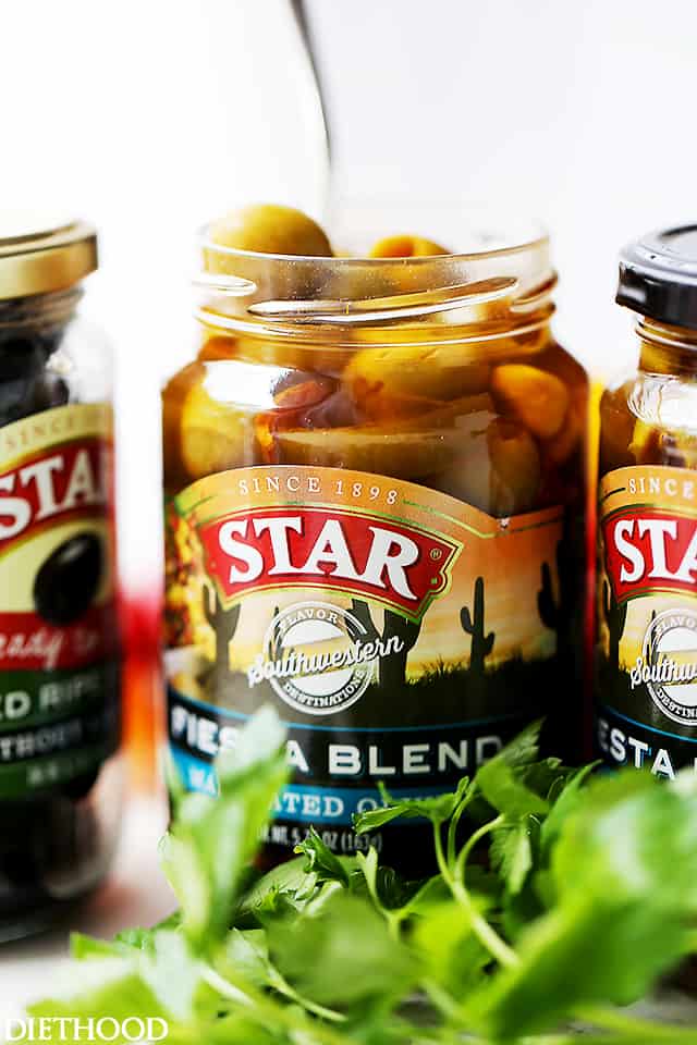 STAR Fiesta Blend Marinated Olives