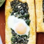 Spinach and Feta Puff Pastry Breakfast Tart Recipe