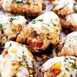 Bruschetta Stuffed Balsamic Chicken | Baked Chicken Breast Recipe