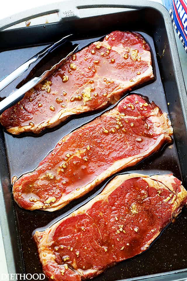 Marinade for outlet new york steak