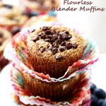 Healthy Flourless Blender Muffins + Recipe Video!