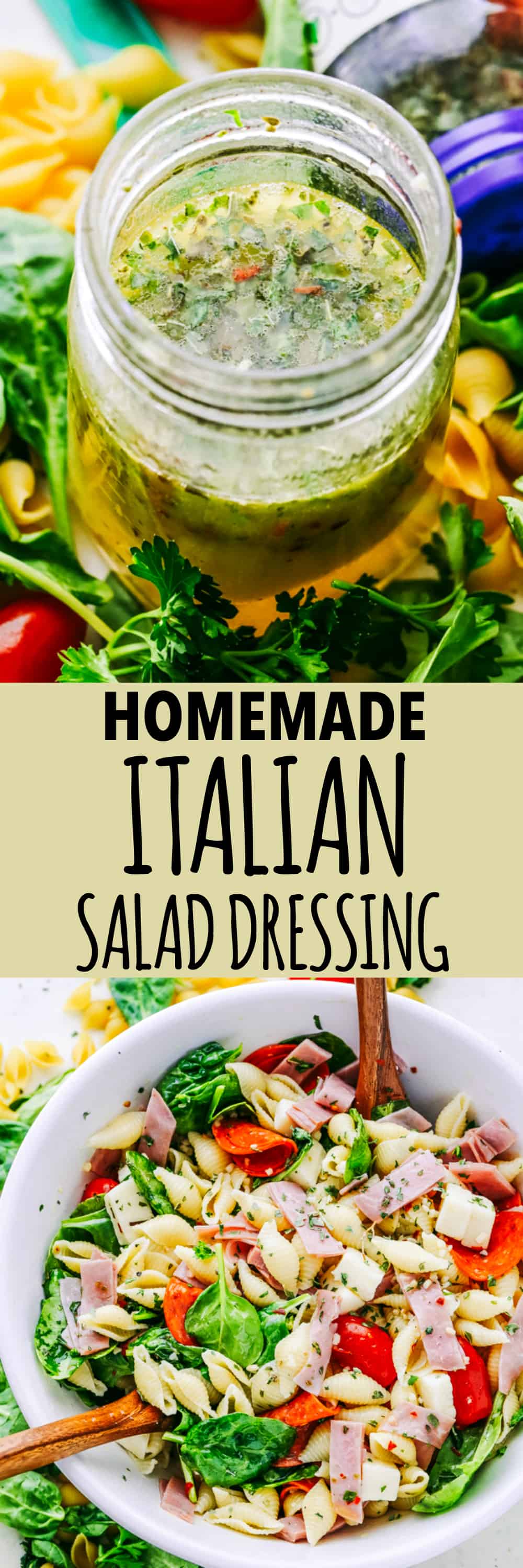 Easy Homemade Italian Salad Dressing | Diethood