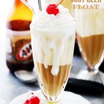 Root Beer Float - Consisting of root beer and vanilla frozen yogurt, this American Summer classic is easy to make and creates an amazing mix of flavors!