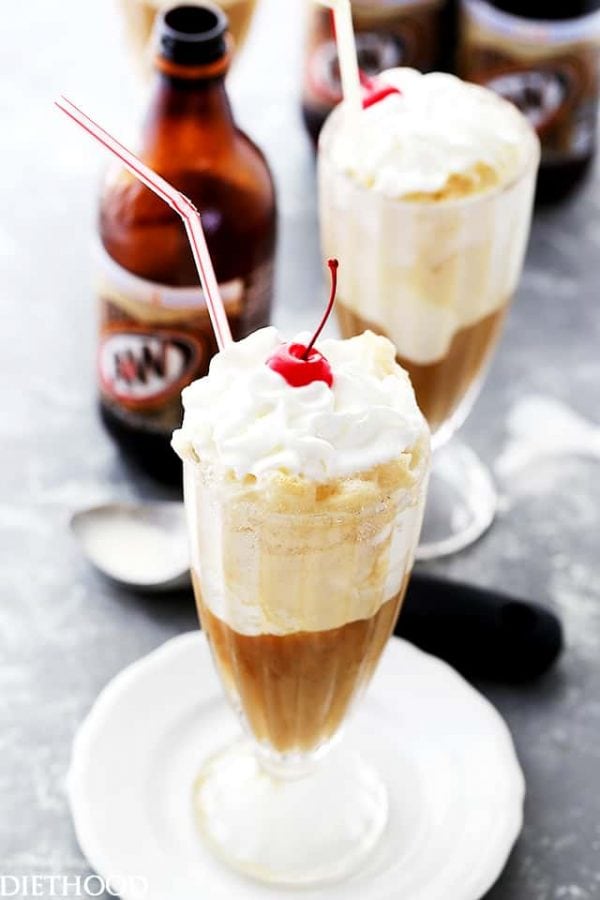 Classic Root Beer Float Recipe Healthy Summer Desserts