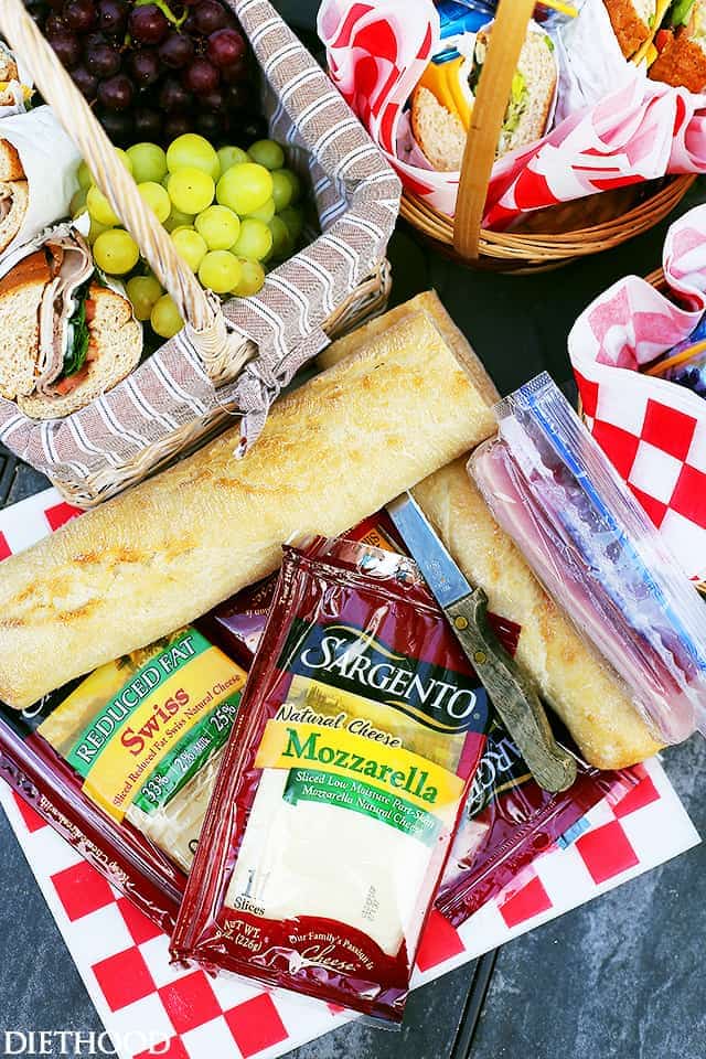 Picnic Sandwiches - Easy, customizable sandwiches perfect for your next summer get-together, party or picnic!