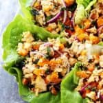 Thai Chicken Lettuce Wraps | Easy Keto Chicken Lunch or Dinner Idea