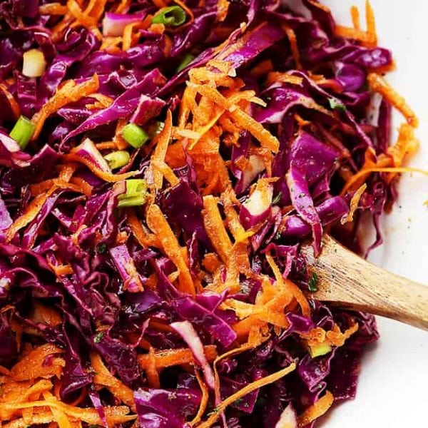 Red Cabbage And Carrot Slaw Recipe - Diethood