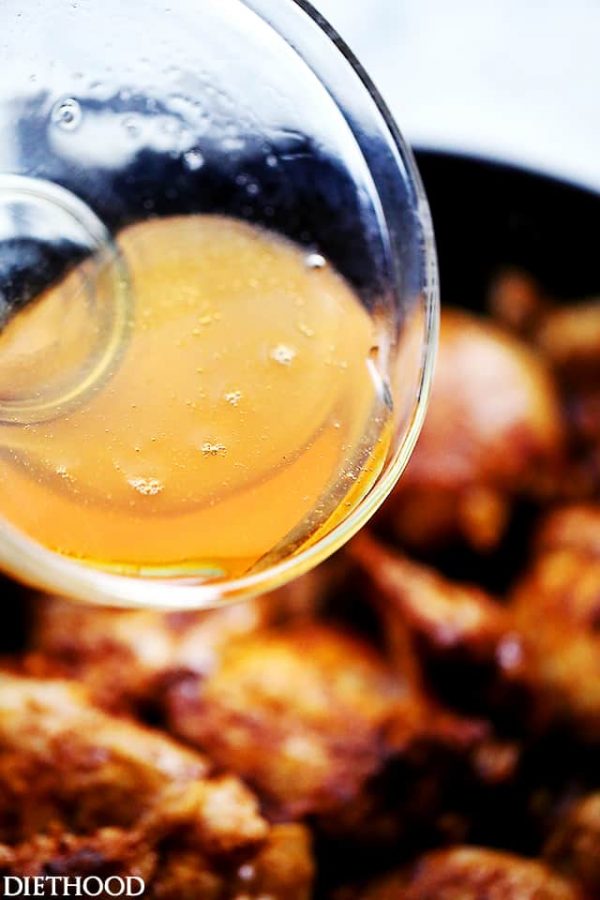 Spicy, Sweet and Sticky Chicken Thighs Recipe - Diethood