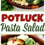 Pasta Salad photo collage