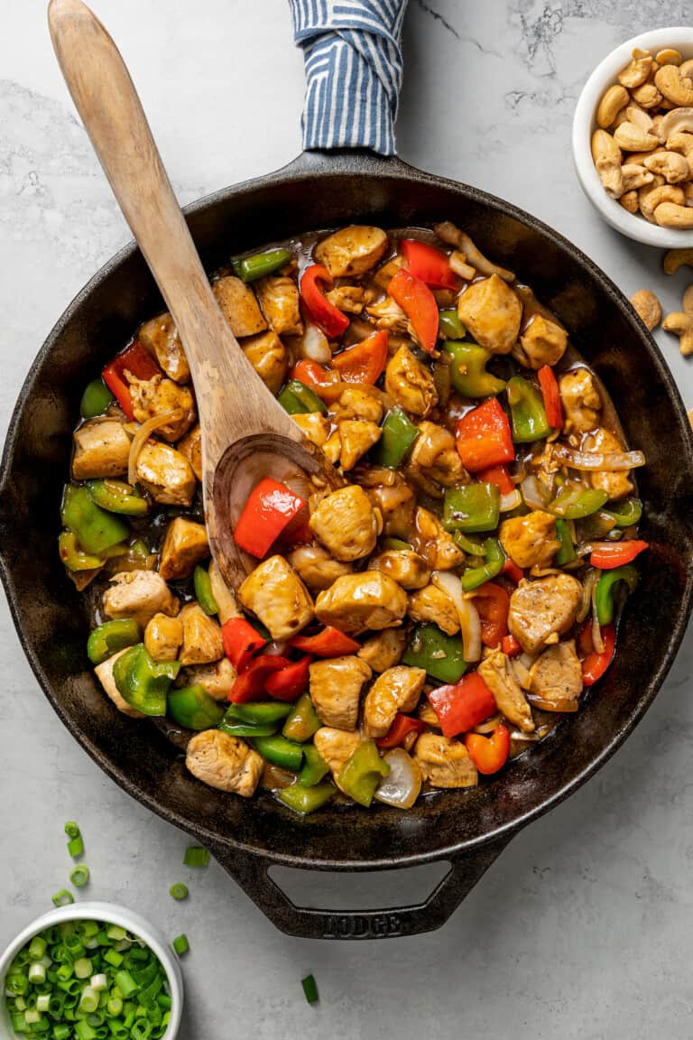 Easy Cashew Chicken | Diethood