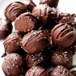 Salted Pistachio Dark Chocolate Truffles Recipe