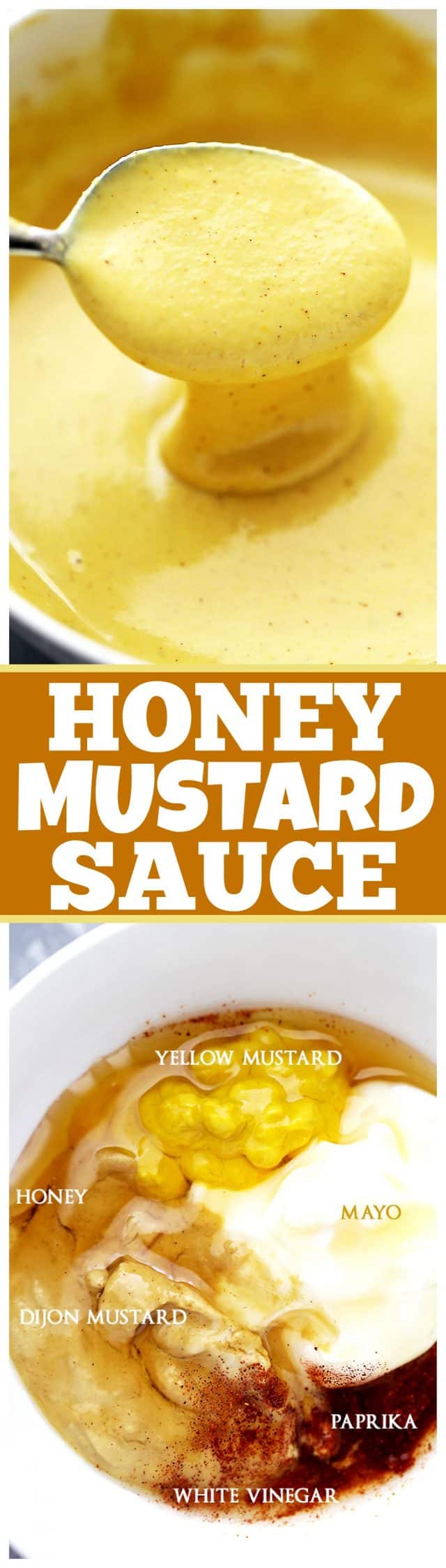 Honey Mustard Sauce Recipe - You are only 6 ingredients away from making your favorite dipping sauce right at home!