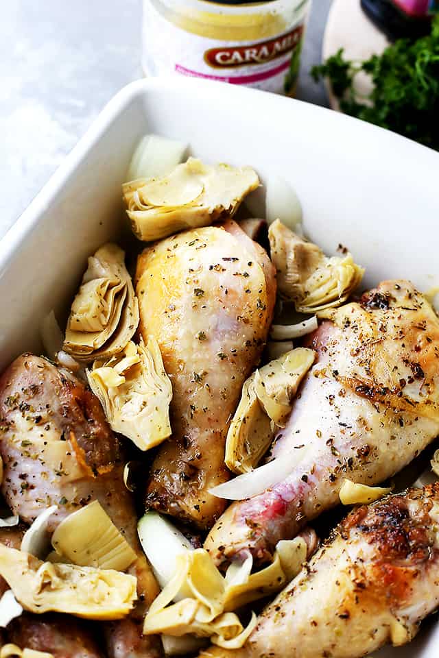 Artichoke Chicken Recipe Easy Delicious Baked Chicken Recipe