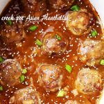 Crock Pot Asian Meatballs