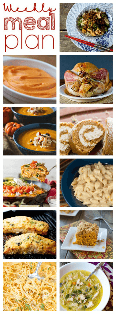 Pinterest Collage for Week 71 Meal Plan