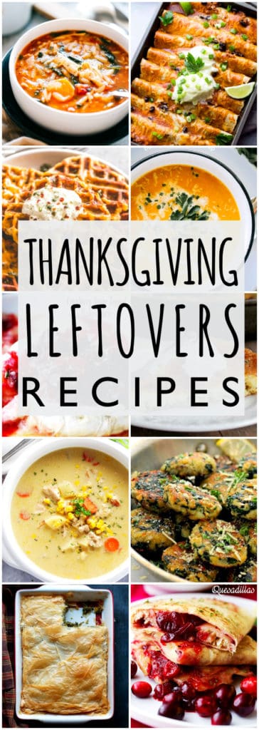 Thanksgiving Leftovers Recipes - Diethood