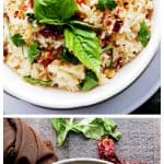 Pinterest title image for Thai Fried Rice.