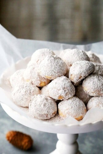 Chai Spiced Snowdrop Cookies Recipe - Diethood