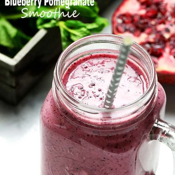 Blueberry Pomegranate Smoothie McDonald's Copycat Smoothie Recipe