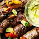 Steak Fajita Roll-Ups - Ditch the flour tortillas and make this amazing low-carb version of your favorite steak fajitas!