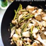Chicken Stir Fry with Asparagus & Mushrooms | Easy Chicken Dinner Idea