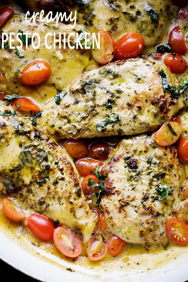 Creamy Pesto Chicken