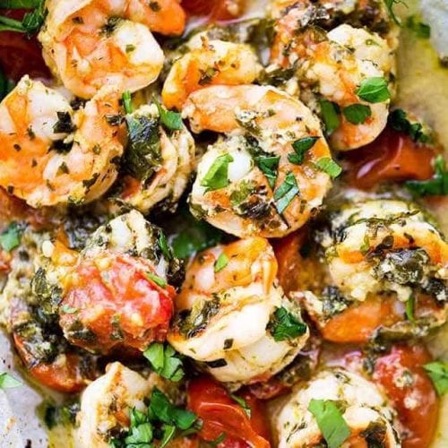 Lemon Garlic Herb Shrimp In Packets Best Baked Shrimp Recipe