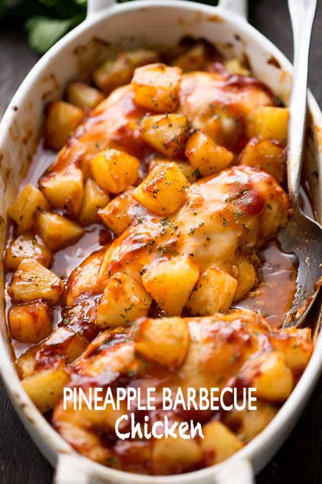 Pineapple on sale baked chicken