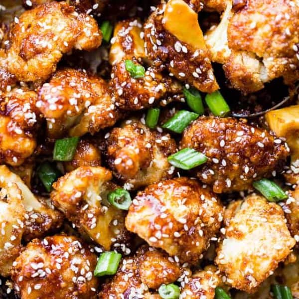 Cauliflower Bites with Sticky Sauce | Vegetarian 