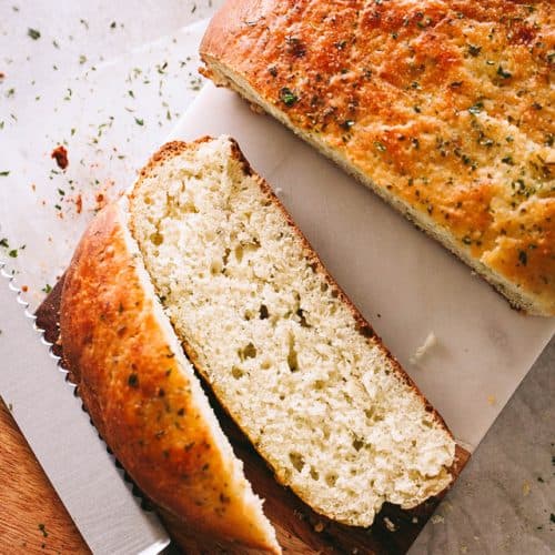 No-Rise Slow Cooker Basil Pesto Bread Recipe | How to Make Bread