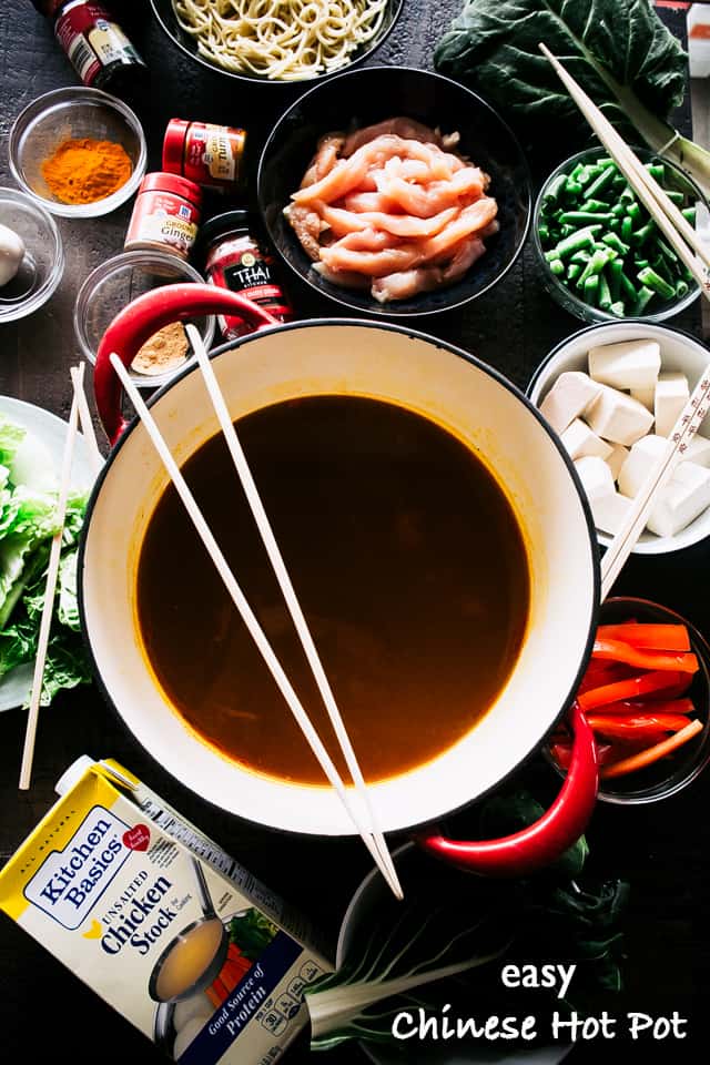 Easy Chinese Hot Pot Recipe Cart