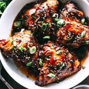 Instant Pot Honey Garlic Chicken Thighs Recipe | Best Instant Pot Chicken