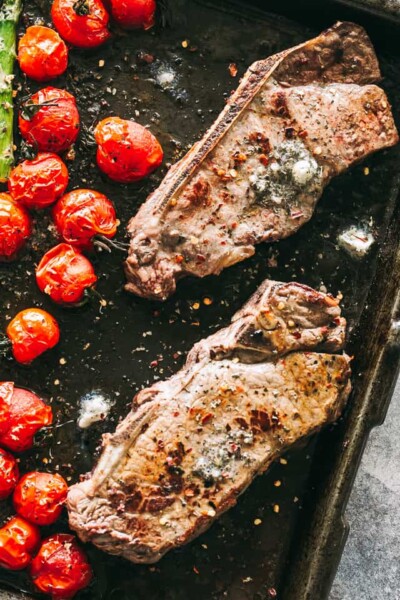 Steak And Veggies Sheet Pan Dinner Recipe Easy Sirloin Steak Dinner