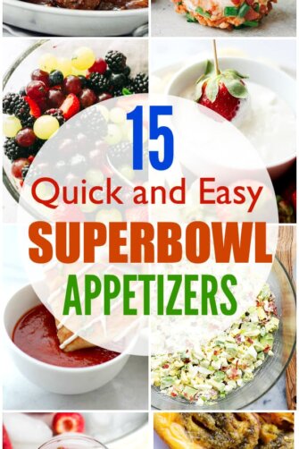 Easy Superbowl Appetizers