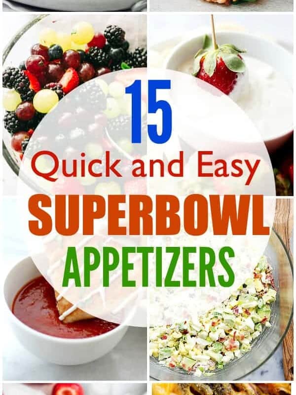 Easy Superbowl Appetizers