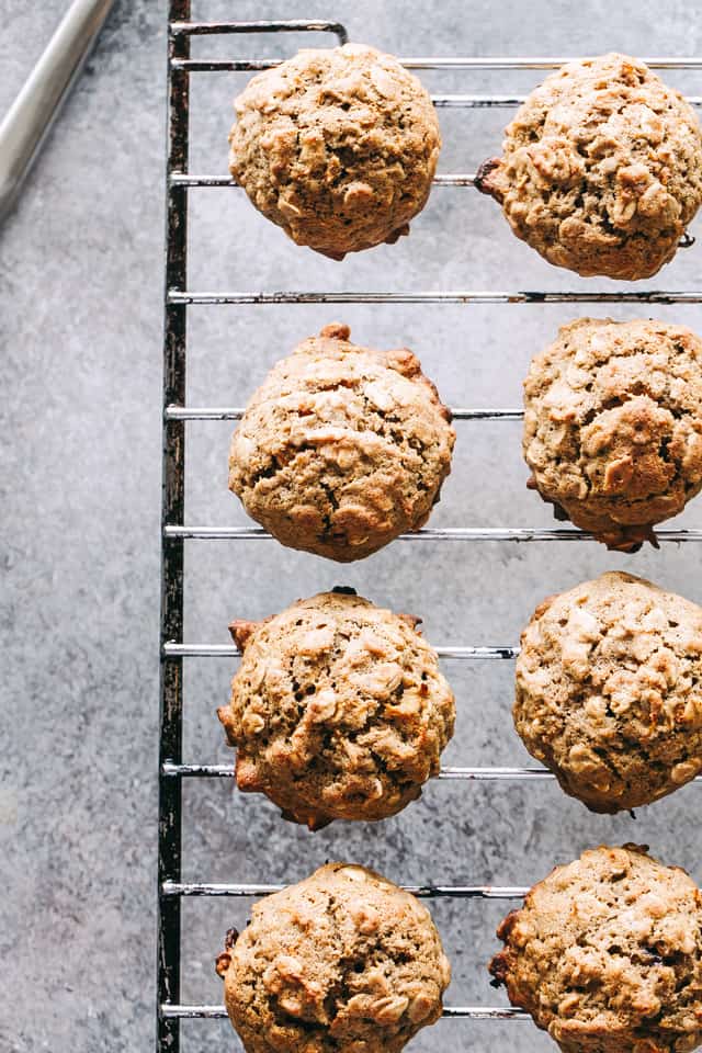 Carrot Cake Oatmeal Cookies