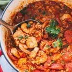 Jambalaya Recipe with Chicken, Shrimp and Sausages