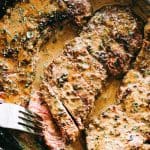 Skillet Bourbon Steak Recipe
