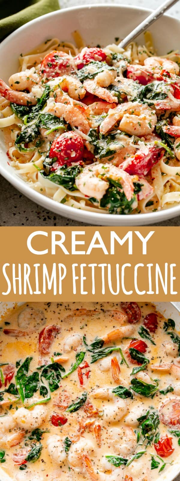 Creamy Shrimp Fettuccine Quick & Easy Shrimp Pasta Recipe